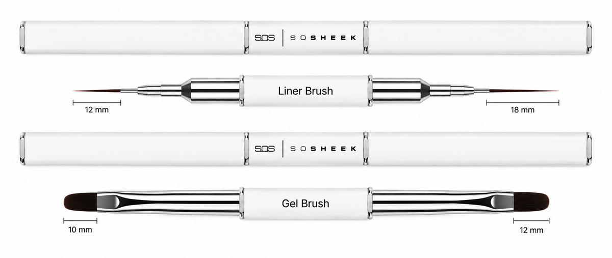 Gel & Liner Brushes DUO