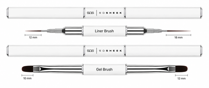 Gel & Liner Brushes DUO